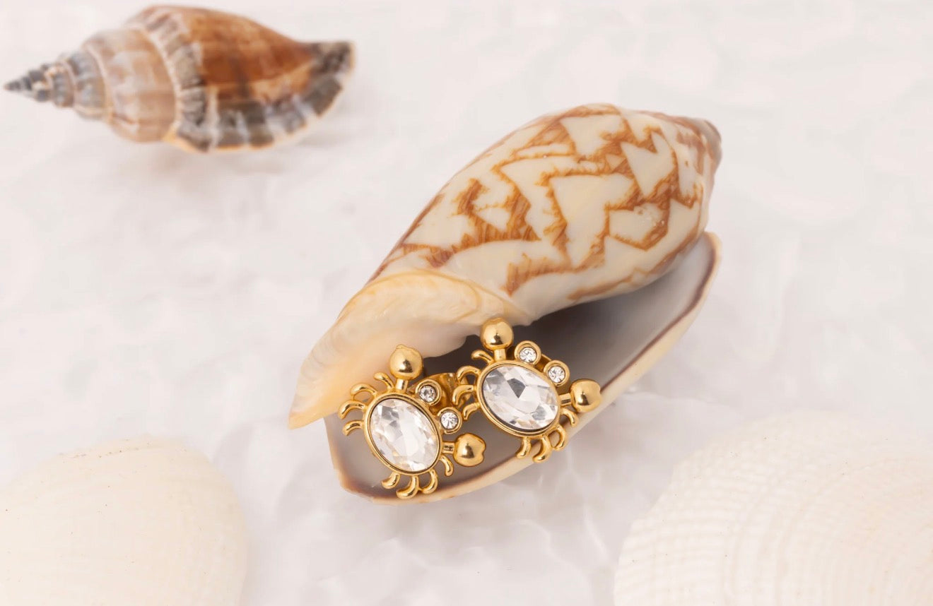 Cute crabs earrings