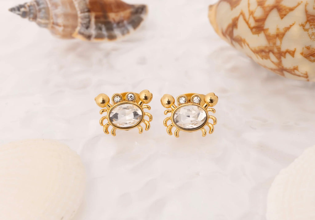 Cute crabs earrings